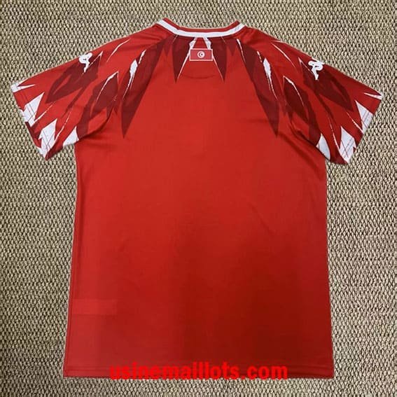 Maillot Tunisie Extérieur 2026/2027 Rouge Blanc – Image 2