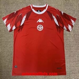 Maillot Tunisie Extérieur 2026/2027 Rouge Blanc
