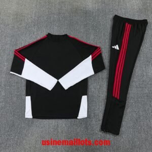 Alternative view of Survêtement Arsenal 2026/2027 Noir Blanc Rouge