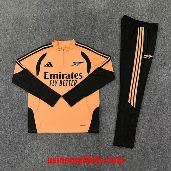 Survêtement Arsenal 2026/2027 Orange Noir