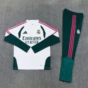 Survêtement Real Madrid 2026/2027 Blanc Vert
