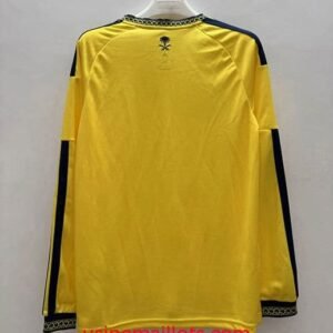 Alternative view of Maillot Al Nassr Domicile Manches Longues 2026/2027 Jaune