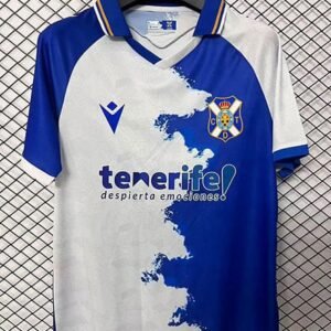 Maillot CD Tenerife Domicile 2026/2027 Blanc Bleu