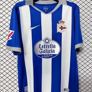 Maillot Deportivo La Coruña Domicile 2026/2027 Bleu Blanc