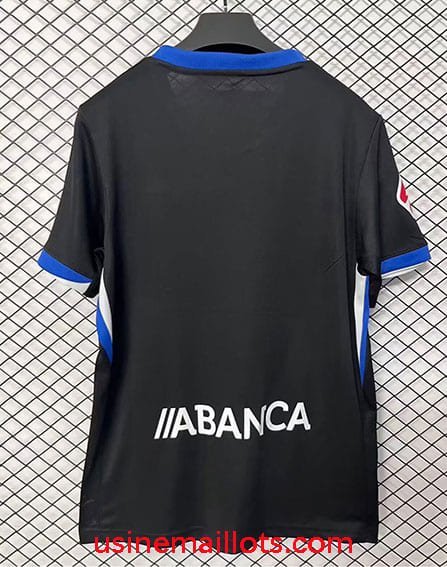 Maillot Deportivo La Coruña Extérieur 2026/2027 Noir – Image 2