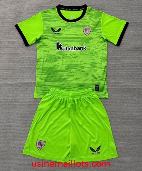 Maillot Enfant Athletic Bilbao Gardien 2026/2027 Vert