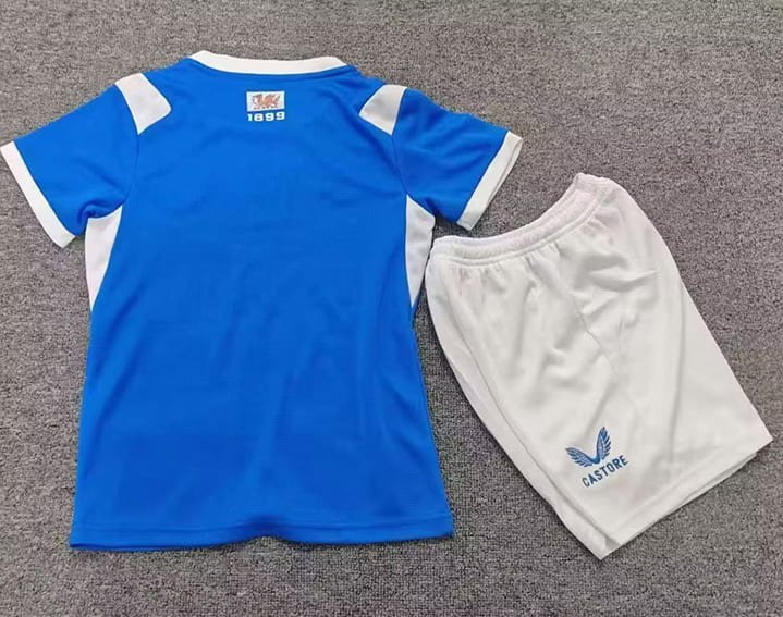 Maillot Enfant Cardiff City Domicile 2026/2027 Bleu Blanc – Image 2