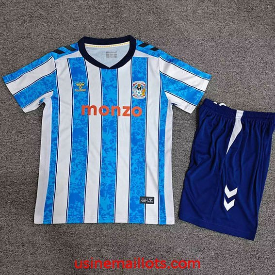 Maillot Enfant Coventry City Domicile 2026/2027 Bleu Blanc