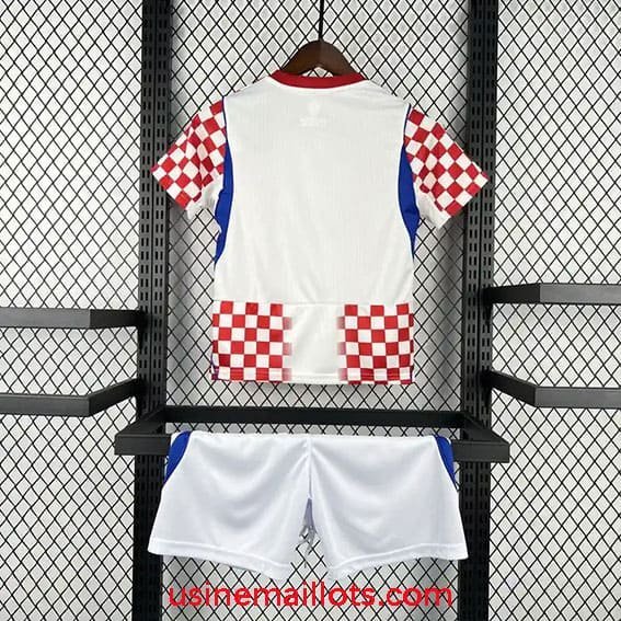 Maillot Enfant Croatie Domicile Coupe du Monde 2026 – Image 3