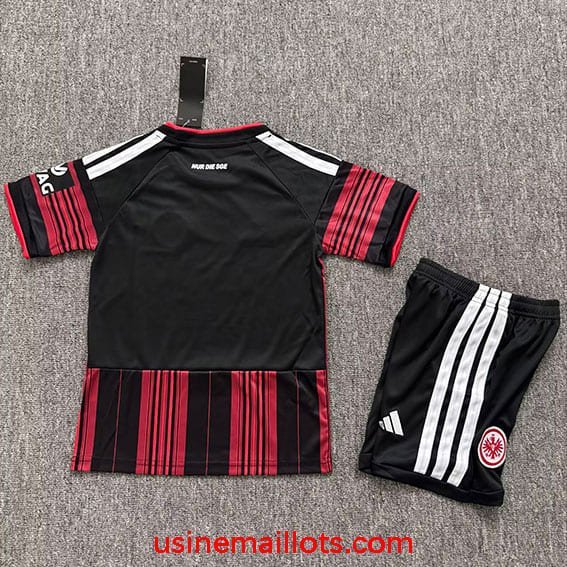 Maillot Enfant Eintracht Frankfurt Domicile 2026/2027 Rouge Noir – Image 2