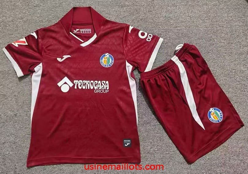 Maillot Enfant Getafe Extérieur 2026/2027 Rouge