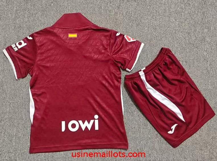 Maillot Enfant Getafe Extérieur 2026/2027 Rouge – Image 2