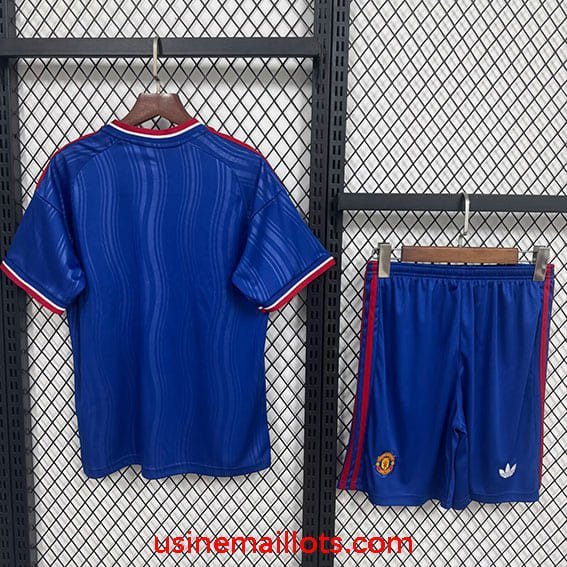 Maillot Enfant Manchester United Extérieur 2026/2027 Bleu – Image 2