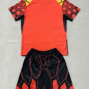 Alternative view of Maillot Enfant Marseille Gardien 2026/2027 Orange Noir