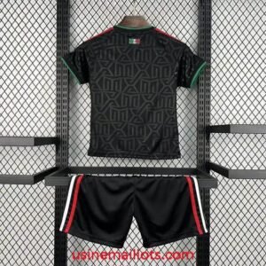 Alternative view of Maillot Enfant Mexique Third Coupe du Monde 2026 Noir
