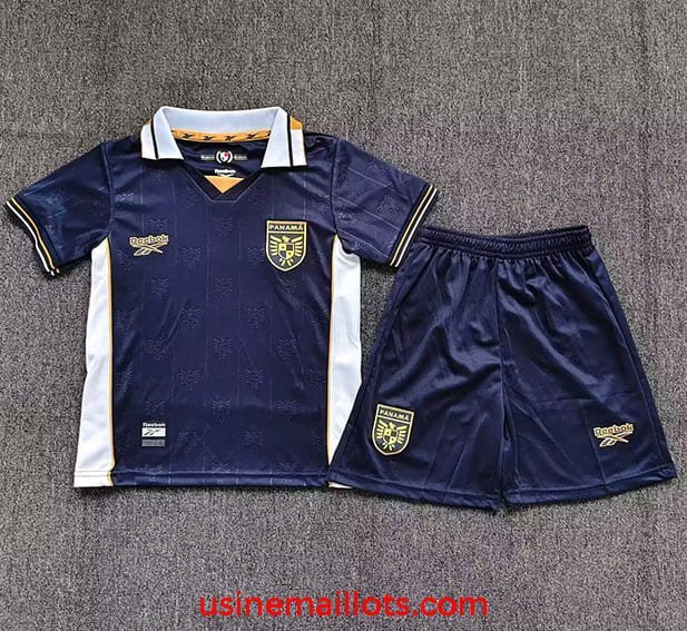 Maillot Enfant Panama Third Coupe du Monde 2026 Bleu Blanc