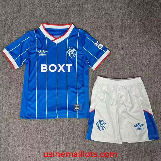 Maillot Enfant Rangers FC Domicile 2026/2027 Bleu Blanc