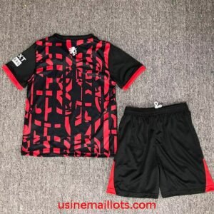 Alternative view of Maillot Enfant Rangers FC Third 2026/2027 Rouge Noir