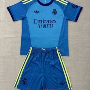 Maillot Enfant Real Madrid Gardien 2026/2027 Bleu