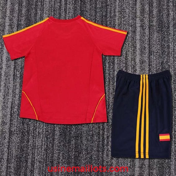 Maillot Enfant Rétro Espagne Domicile 2008 – Image 2