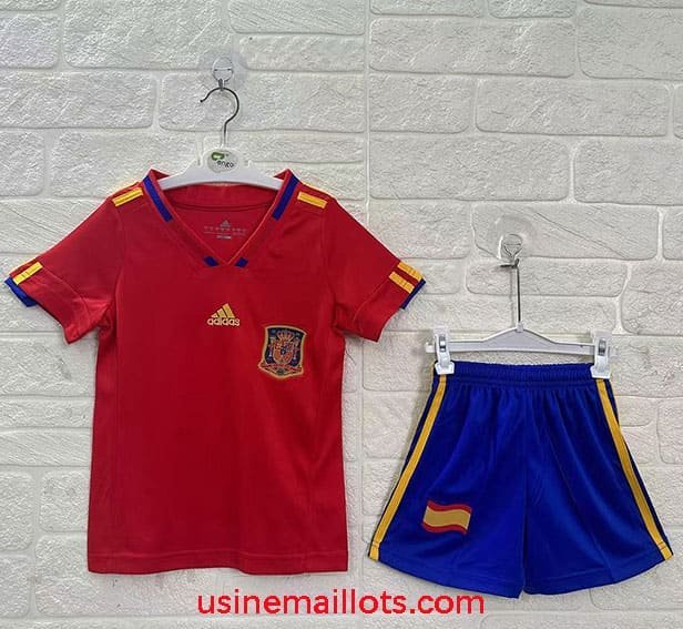 Maillot Enfant Rétro Espagne Domicile 2010