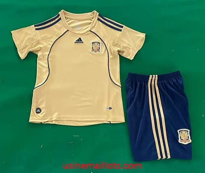 Maillot Enfant Rétro Espagne Extérieur 2008