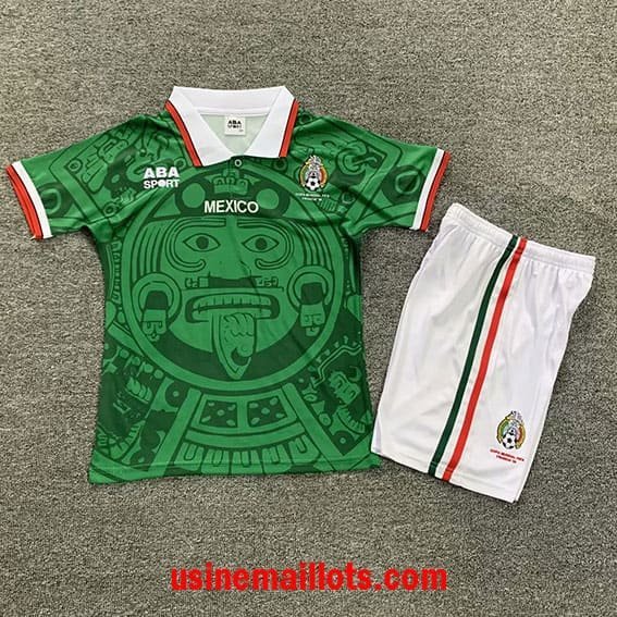 Maillot Enfant Rétro Mexique Domicile 1998