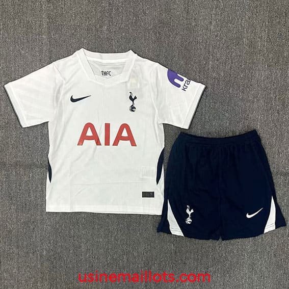 Maillot Enfant Tottenham Domicile 2026/2027 Blanc Bleu