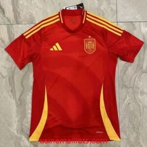 Maillot Espagne Domicile 2024 Rouge Jaune