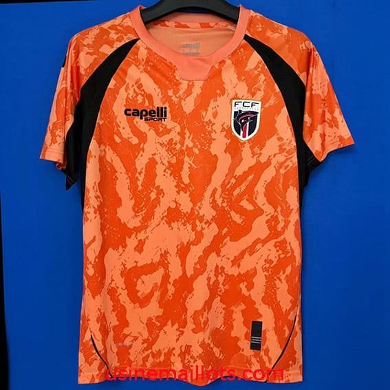 Maillot Gardien Cape Verde 2026 Orange Noir