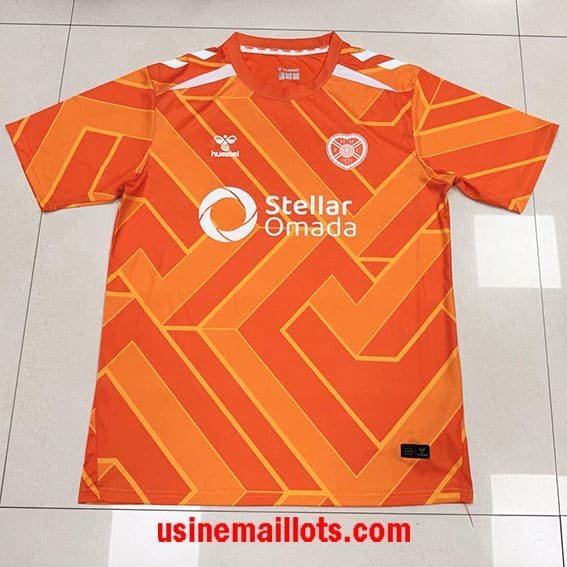 Maillot Gardien Heart of Midlothian FC 2026/2027 Orange