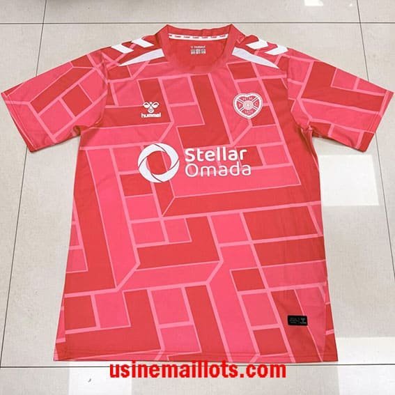 Maillot Gardien Heart of Midlothian FC 2026/2027 Rose