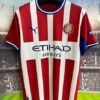 Maillot Gerona Domicile 2026/2027 Rouge Blanc