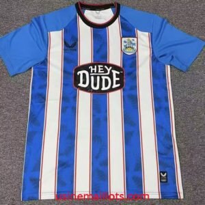 Maillot Huddersfield Town Domicile 2026/2027 Bleu Blanc