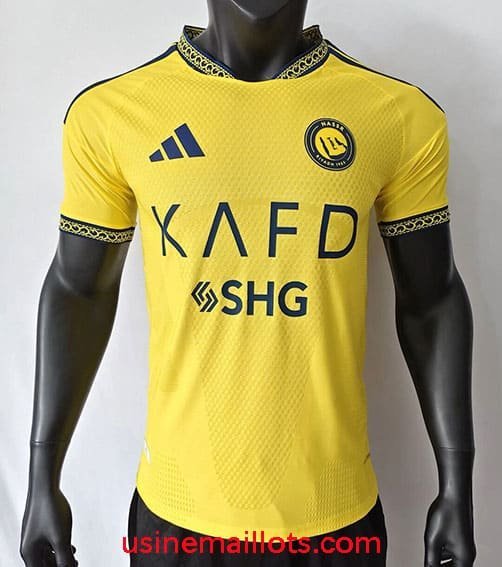 Maillot Match Al Nassr Domicile 2026/2027 Jaune