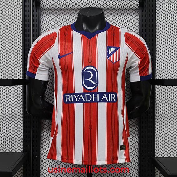 Maillot Match Atletico Madrid Domicile 2026/2027 Rouge Blanc