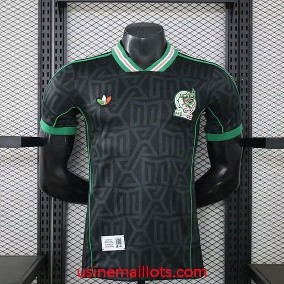 Maillot Match Mexique Third Coupe du Monde 2026 Noir