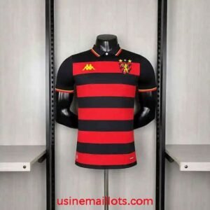 Maillot Match Sports Recife Domicile 2026/2027 Rouge Noir