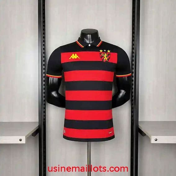 Maillot Match Sports Recife Domicile 2026/2027 Rouge Noir