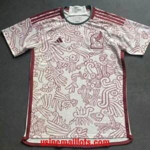 Maillot Mexique Extérieur 2022 Blanc Rouge