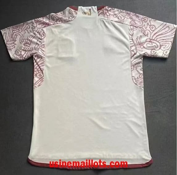 Maillot Mexique Extérieur 2022 Blanc Rouge – Image 2
