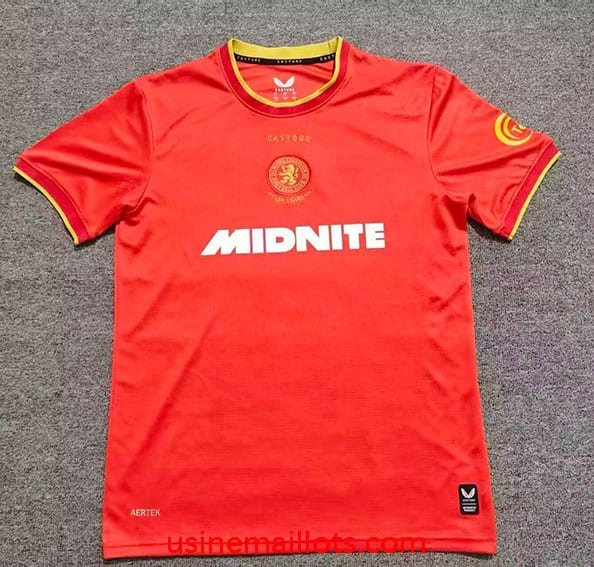 Maillot Middlesbrough Domicile 2026/2027 Rouge