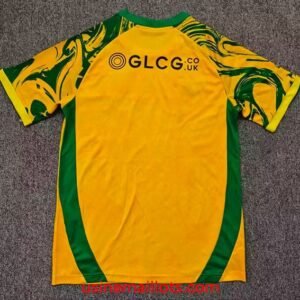 Alternative view of Maillot Norwich City Domicile 2026/2027 Jaune Vert