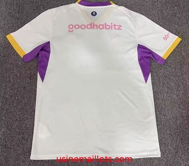 Maillot PSV Eindhoven Extérieur 2026/2027 Blanc Violet – Image 2