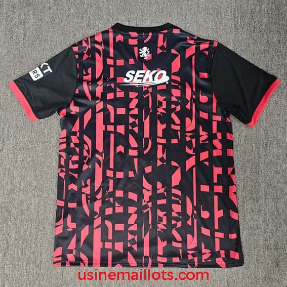 Maillot Rangers FC Third 2026/2027 Rouge Noir – Image 2
