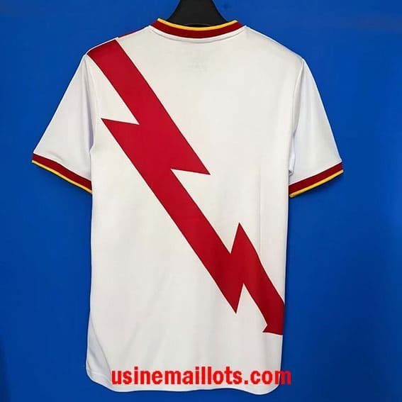 Maillot Rayo Vallecano Domicile 2026/2027 Blanc Rouge – Image 2