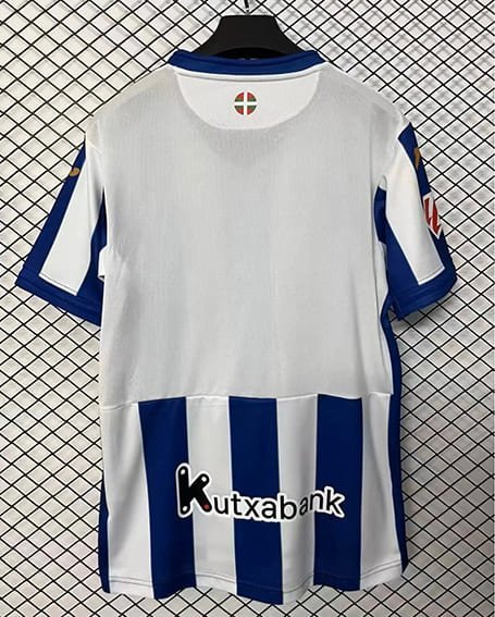 Maillot Real Sociedad Domicile 2026/2027 Blanc Bleu – Image 2