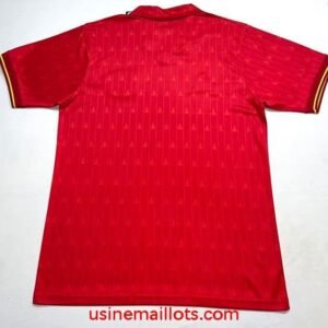 Alternative view of Maillot Rétro Espagne Domicile 1988 Rouge