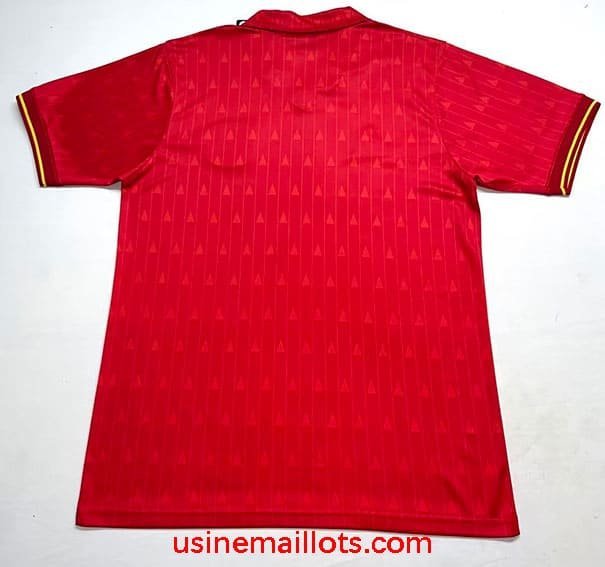 Maillot Rétro Espagne Domicile 1988 Rouge – Image 2