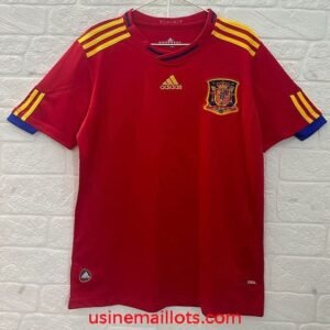 Maillot Rétro Espagne Domicile 2010 Rouge